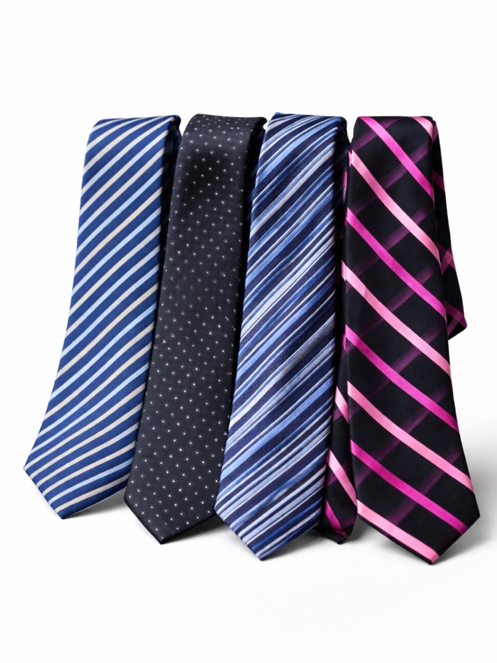 Four ties.